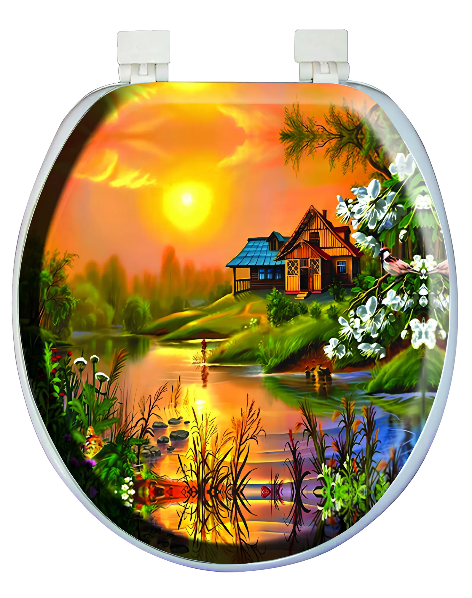 Сиденье для унитаза Мягкое Vannalux Джамбо Диджитал    - 1169