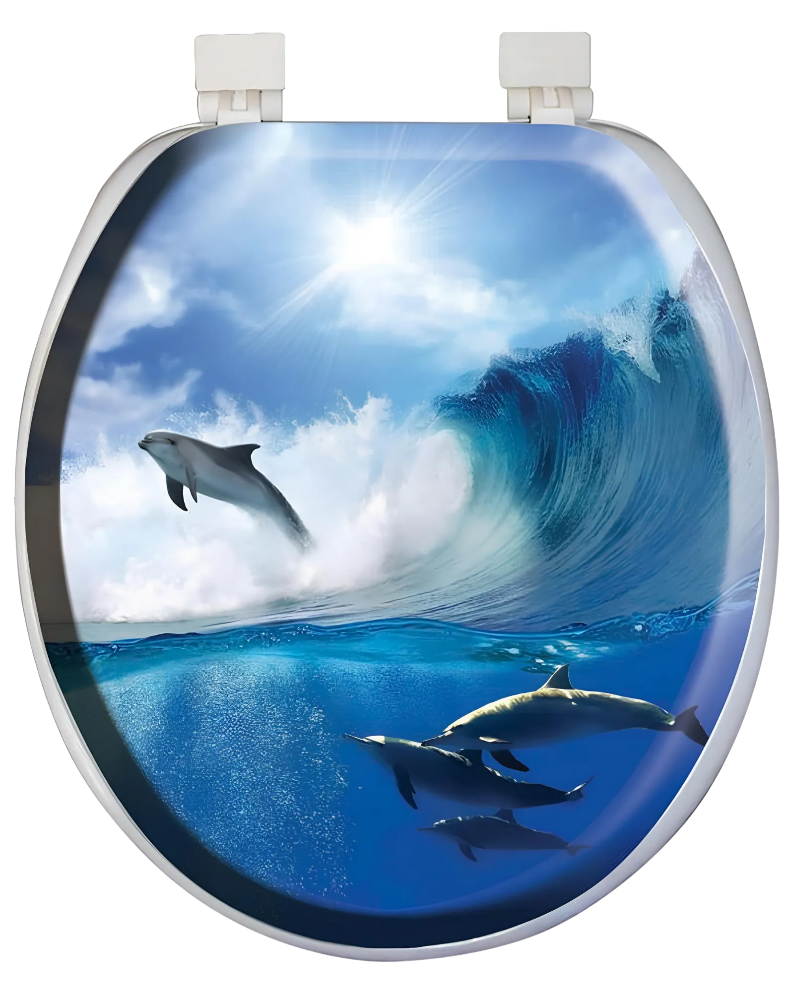 Сиденье для унитаза Мягкое Vannalux Джамбо Диджитал  - 3477