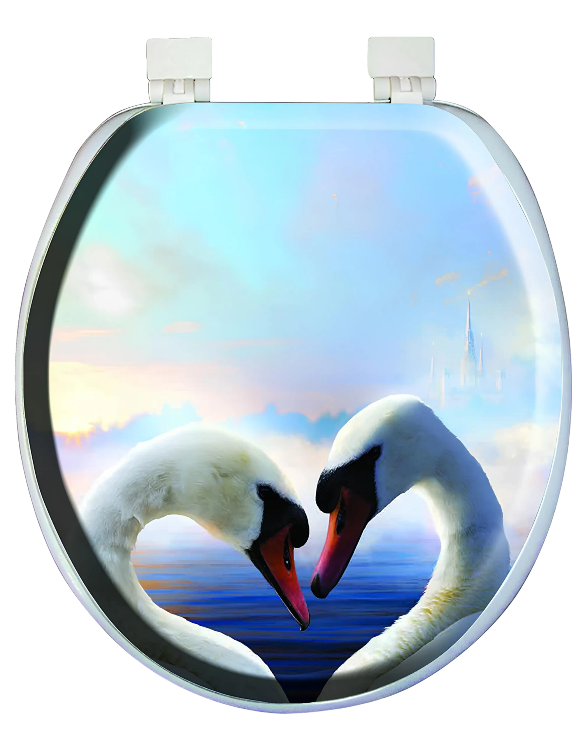 Сиденье для унитаза Мягкое Vannalux Джамбо Диджитал  – 3587