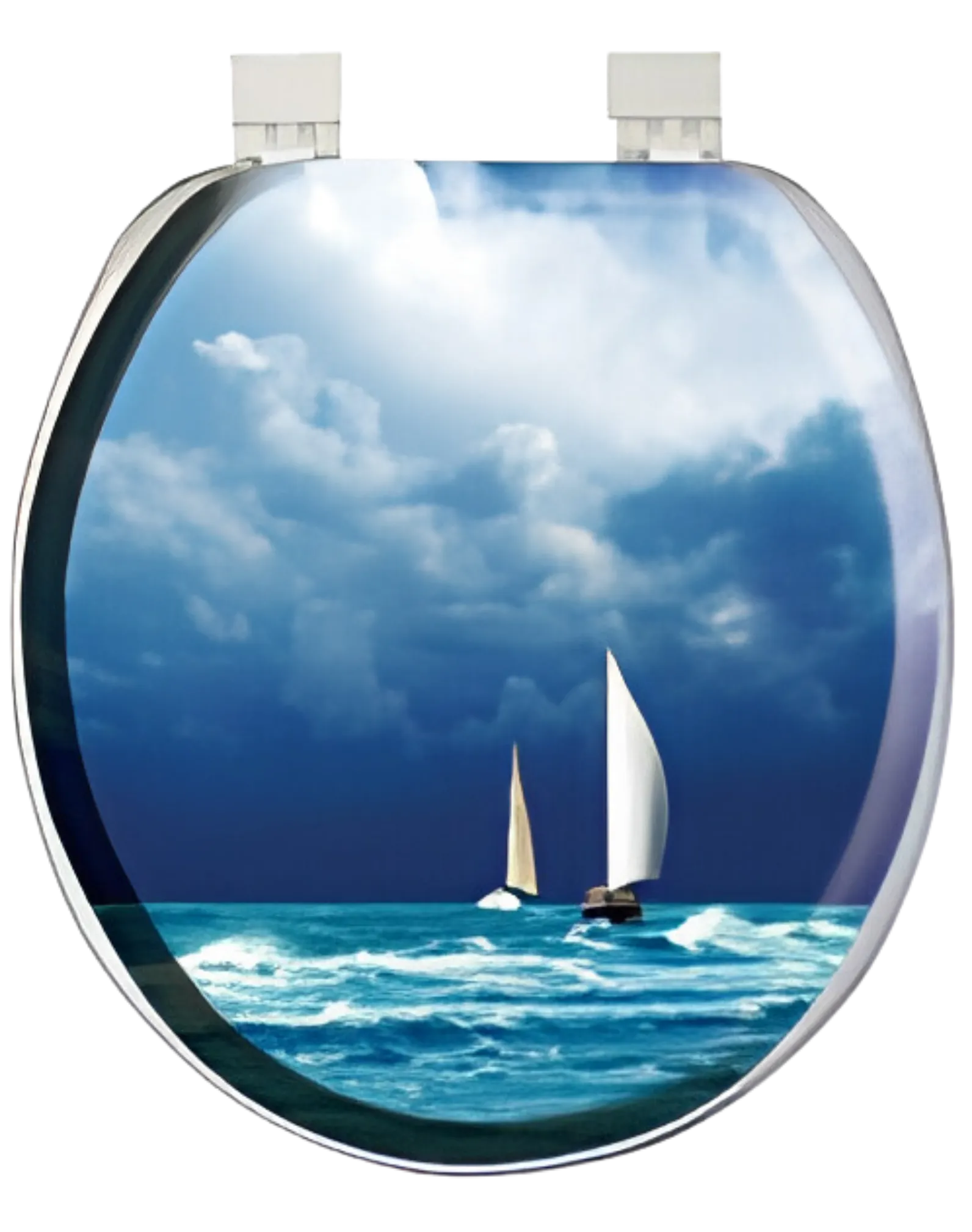 Сиденье для унитаза Мягкое Vannalux Джамбо Диджитал  - 6027