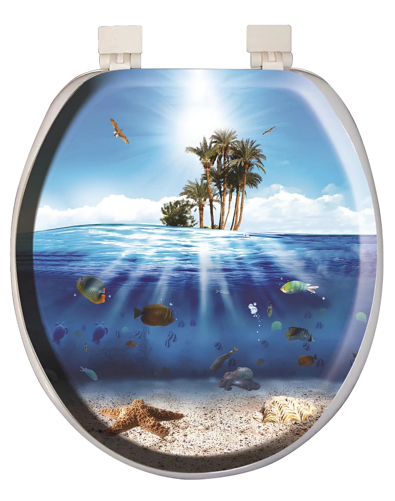 Сиденье для унитаза Мягкое Vannalux Диджитал Классик - 6057