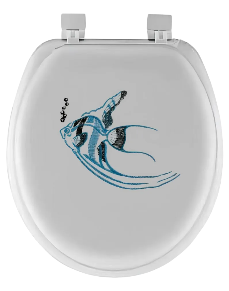 Сиденье для унитаза Мягкое Vannalux С Вышивкой  – 7005