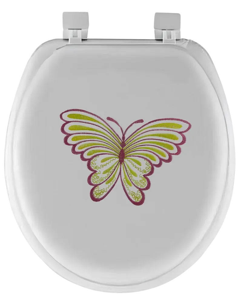 Сиденье для унитаза Мягкое Vannalux С Вышивкой  – 7006