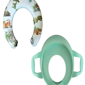 Mix - мятно-зелёный- Детский Мягкий (Сиденье) Адаптер Softy Comfort Kids Adapter