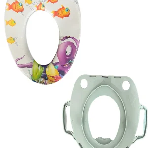 Mix-серый - Детский Мягкий (Сиденье) Адаптер Softy Starlux- Kids